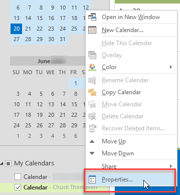 remove a shared calendar on mac